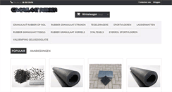 Desktop Screenshot of granulaatrubber.nl